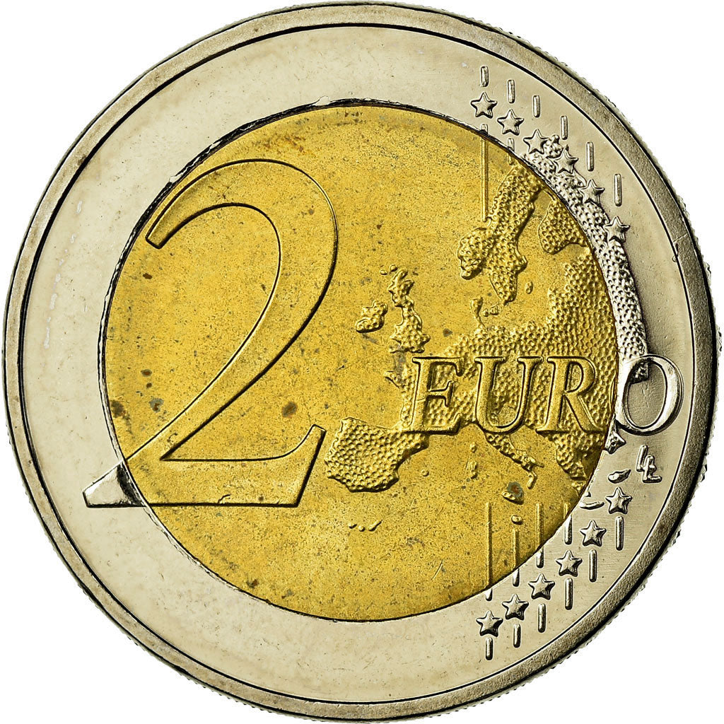 GERMANIA - REPUBBLICA FEDERALE, 2 Euro, 2010, SPL-, Bi-metallico, KM:258