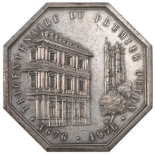 France, Notary, Token, 1976, AU(55-58), Silver, Lerouge #324, 15.55