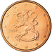 Finlande, 5 Euro Cent, 2009, SUP, Copper Plated Steel, KM:100