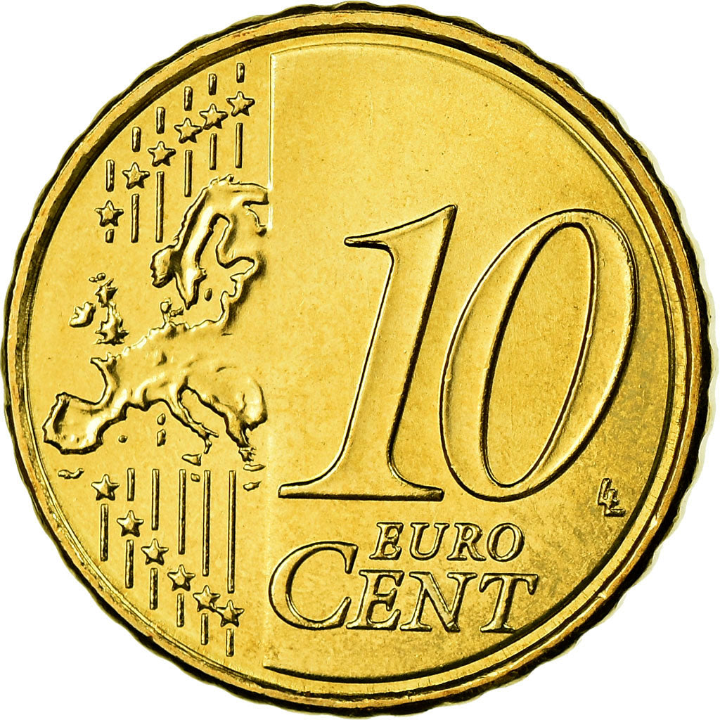 Finlande, 10 Euro Cent, 2009, SUP, Laiton, KM:126
