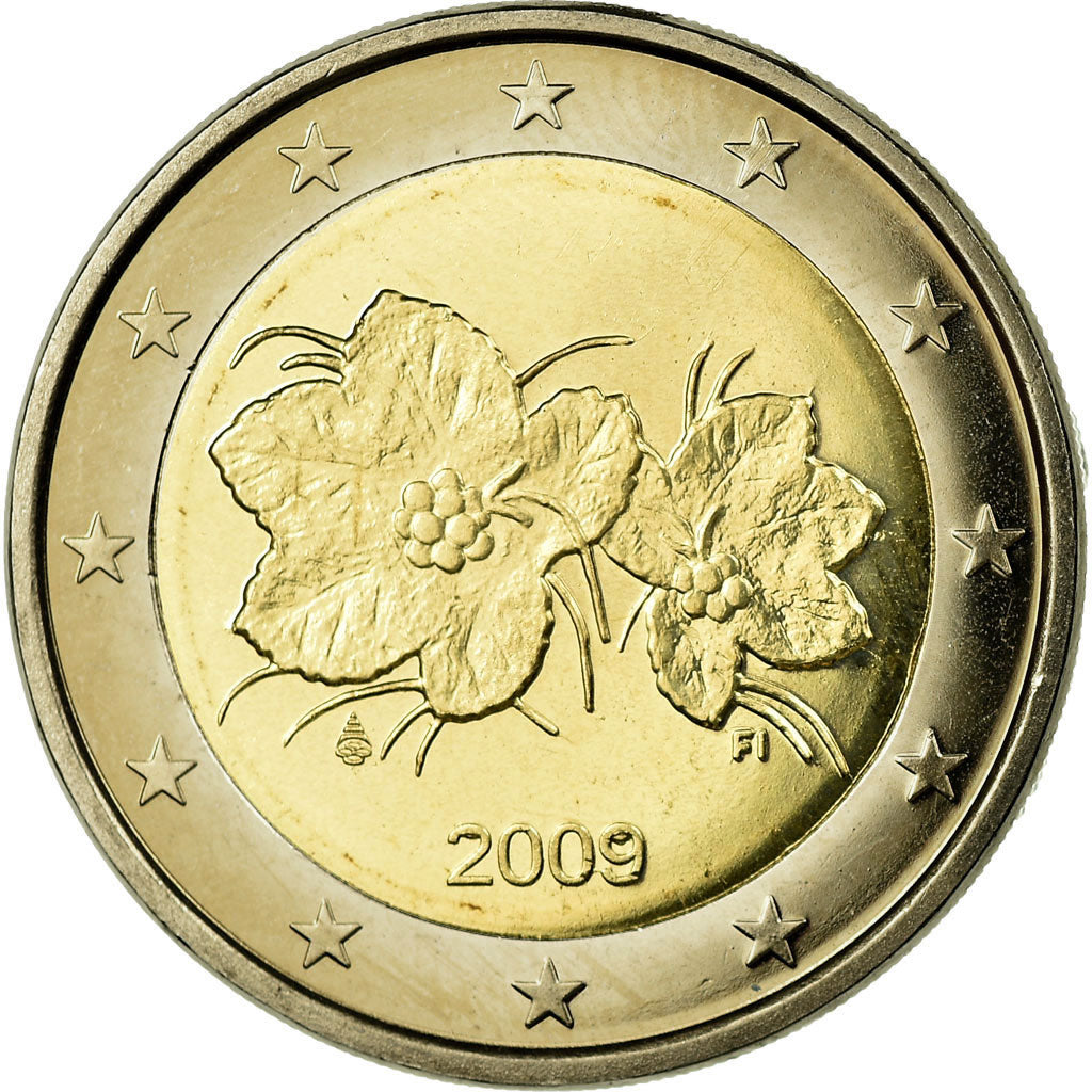 Finland, 2 Euro, 2009, AU(55-58), Bi-Metallic, KM:130