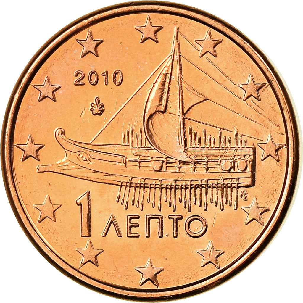 Grèce, Euro Cent, 2010, SUP, Copper Plated Steel, KM:181