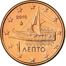 Grèce, Euro Cent, 2010, SUP, Copper Plated Steel, KM:181
