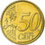 Grécia, 50 Euro Cent, 2010, AU(55-58), Latão, KM:213