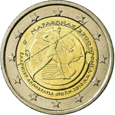 Greece, 2 Euro, Battle of Marathon, 2500th Anniversary, 2010, AU(55-58)