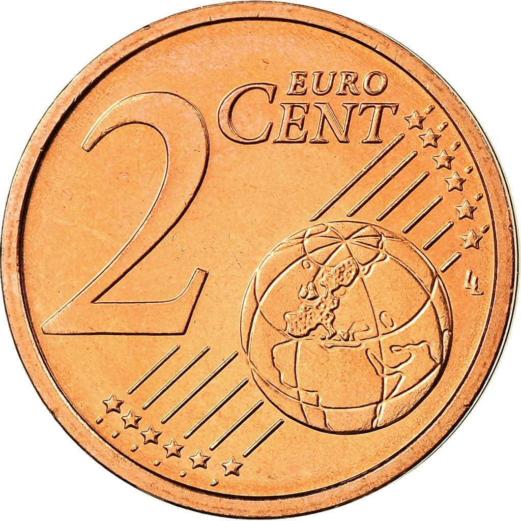 GERMANIA - REPUBBLICA FEDERALE, 2 Euro Cent, 2010, SPL, Acciaio placcato rame