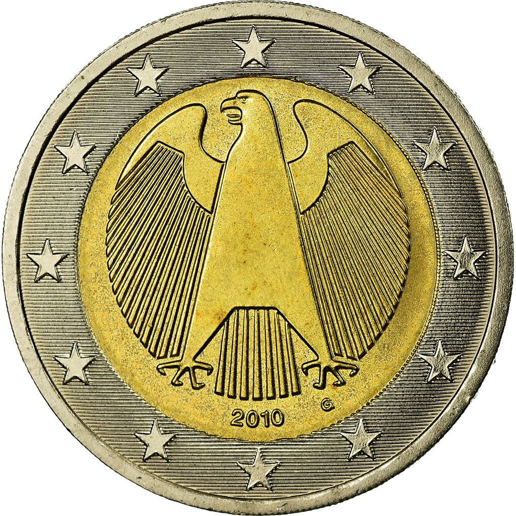 République fédérale allemande, 2 Euro, 2010, SUP, Bi-Metallic, KM:258