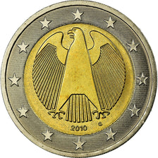 République fédérale allemande, 2 Euro, 2010, SUP, Bi-Metallic, KM:258