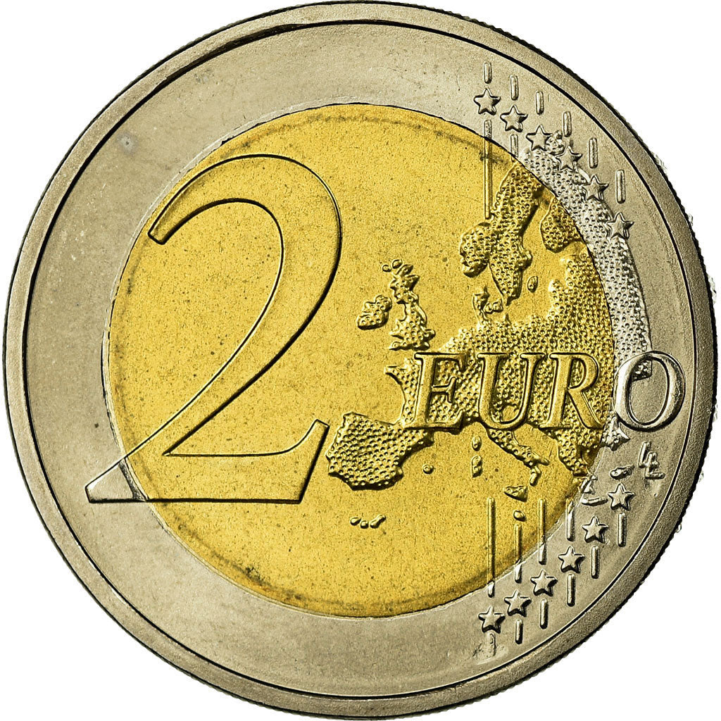 GERMANIA - REPUBBLICA FEDERALE, 2 Euro, 2010, SPL, Bi-metallico, KM:285
