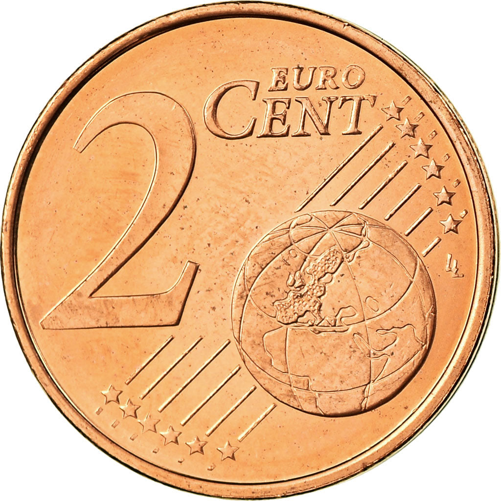 Cyprus, 2 Euro Cent, 2008, AU(55-58), Copper Plated Steel, KM:79