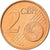 Cipro, 2 Euro Cent, 2008, SPL-, Acciaio placcato rame, KM:79