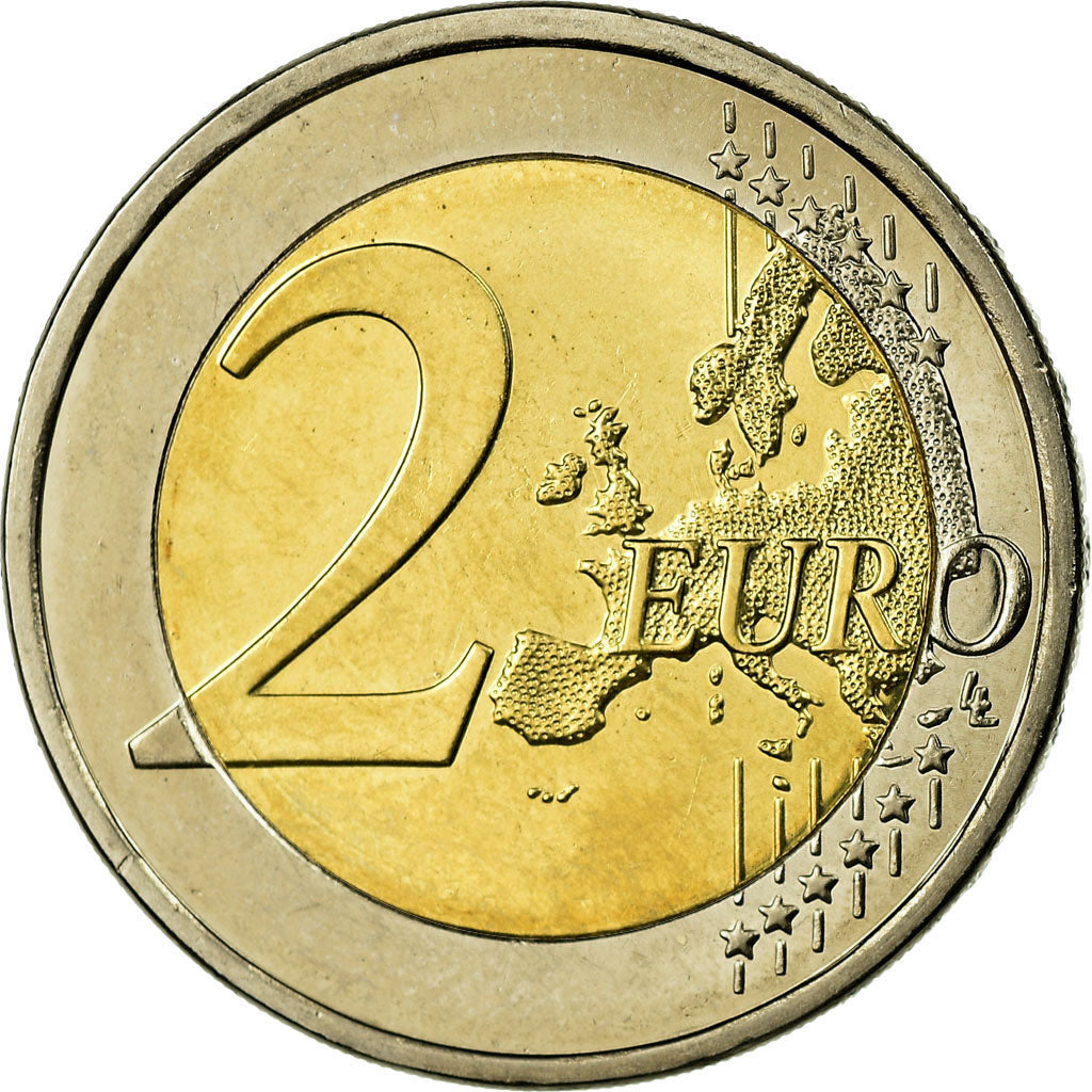 Cyprus, 2 Euro, 2008, AU(55-58), Bi-Metallic, KM:85