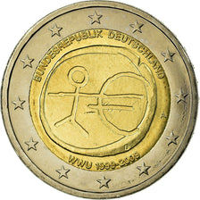 GERMANY - FEDERAL REPUBLIC, 2 Euro, 2009, EF(40-45), Bi-Metallic, KM:277