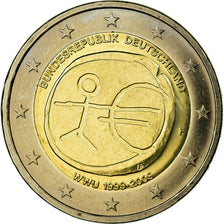 GERMANY - FEDERAL REPUBLIC, 2 Euro, 2009, EF(40-45), Bi-Metallic, KM:277