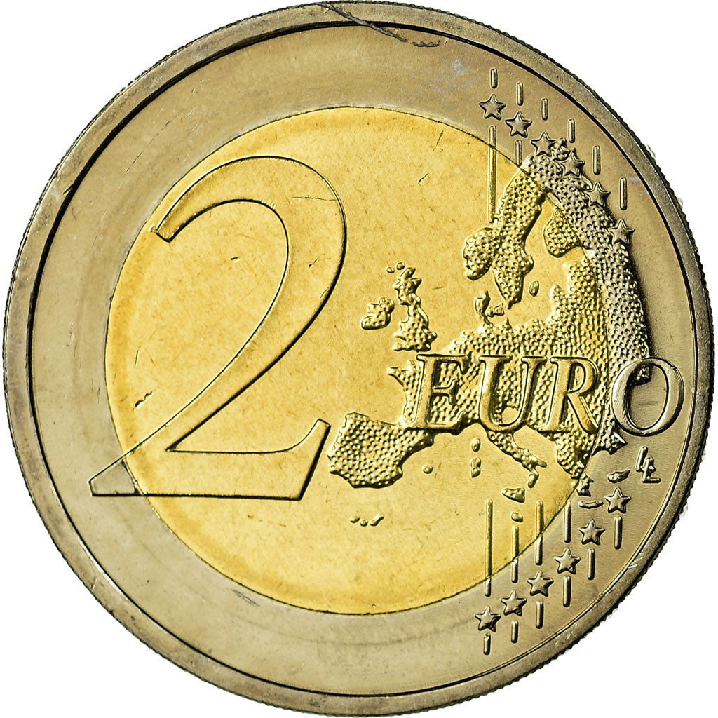 GERMANIA - REPUBBLICA FEDERALE, 2 Euro, 2009, BB, Bi-metallico, KM:277