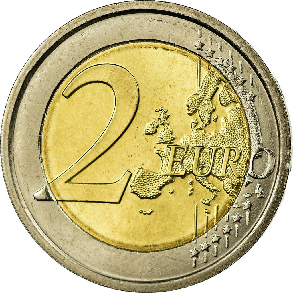 Italy, 2 Euro, 2009, AU(55-58), Bi-Metallic, KM:312