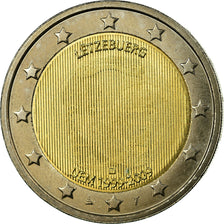 Luxembourg, 2 Euro, 2009, AU(55-58), Bi-Metallic, KM:107