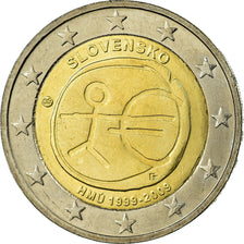 Eslovaquia, 2 Euro, 2009, EBC, Bimetálico, KM:103