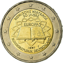 GERMANY - FEDERAL REPUBLIC, 2 Euro, 2007, AU(55-58), Bi-Metallic, KM:259