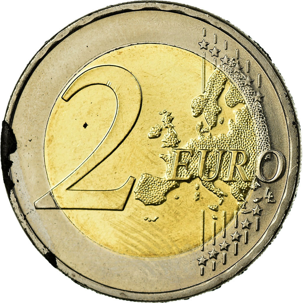 GERMANY - FEDERAL REPUBLIC, 2 Euro, 2007, AU(55-58), Bi-Metallic, KM:259