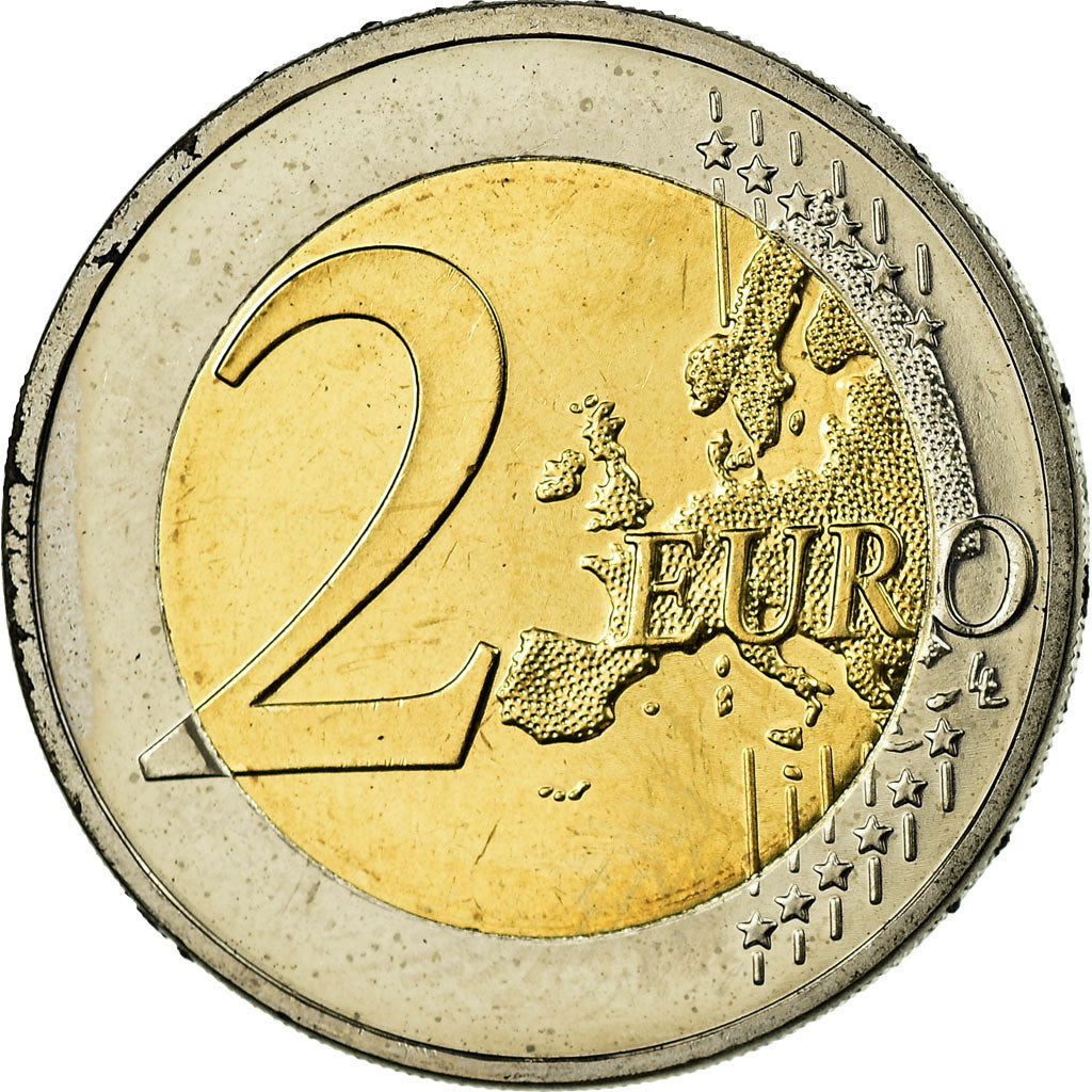 GERMANY - FEDERAL REPUBLIC, 2 Euro, 2007, AU(55-58), Bi-Metallic, KM:259