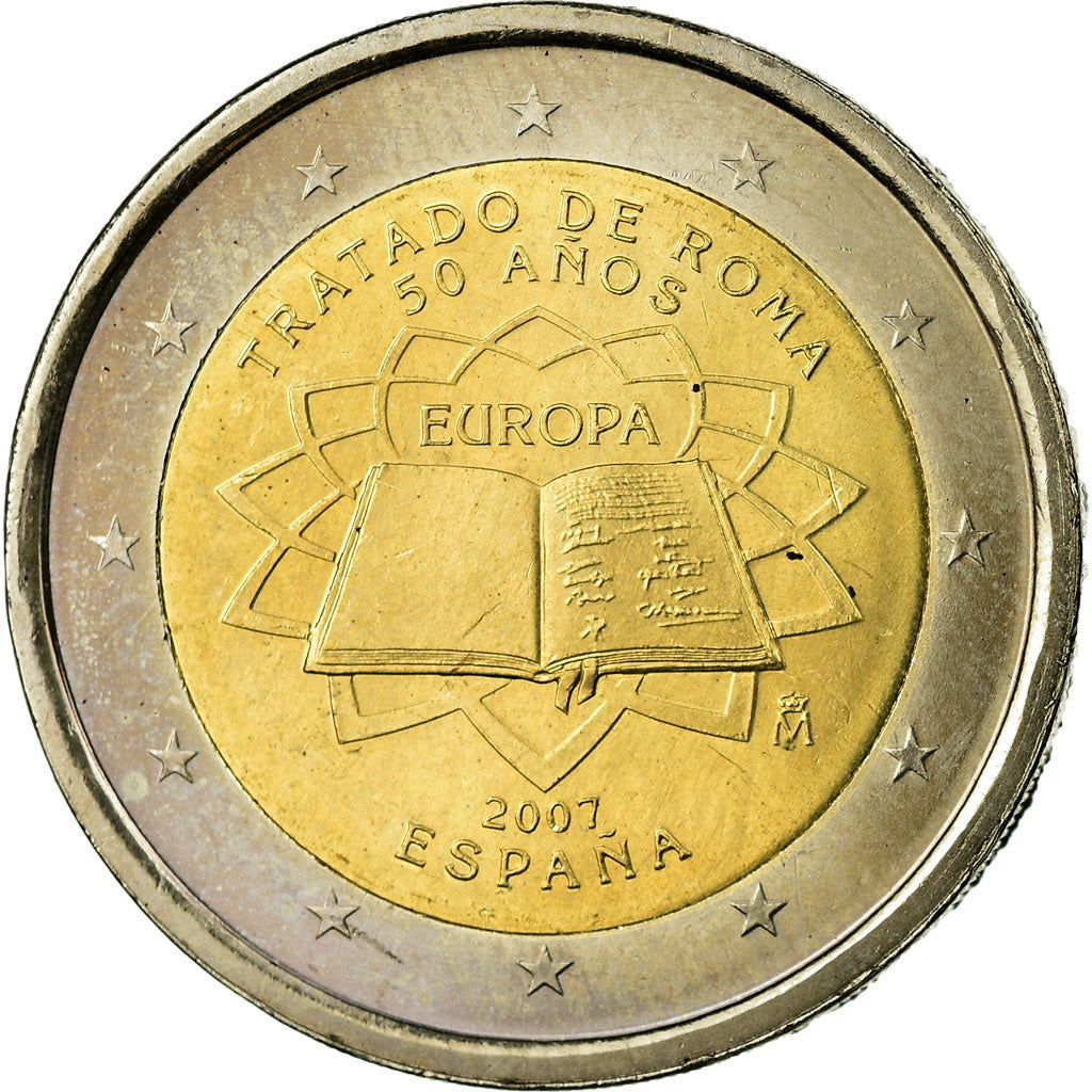 Spanien, 2 Euro, 2007, SS, Bi-Metallic, KM:1130