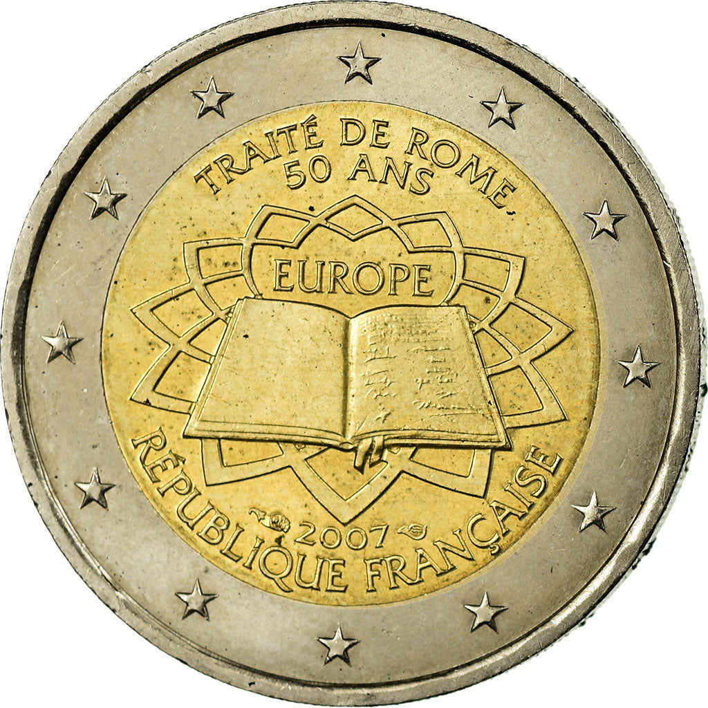 France, 2 Euro, 2007, SUP, Bi-Metallic, KM:1460