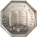 France, Notary, Token, MS(60-62), Silver, Lerouge #373, 13.10