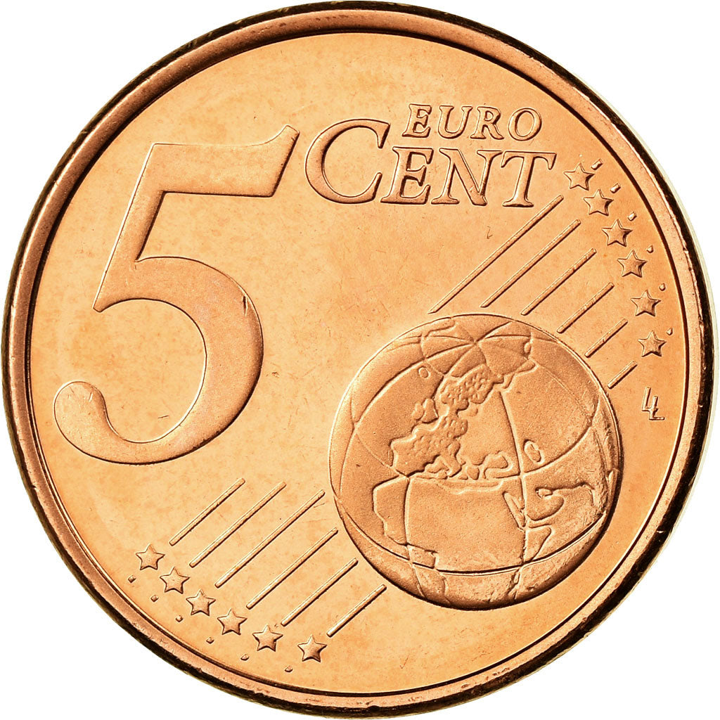 Finnland, 5 Euro Cent, 2003, UNZ, Copper Plated Steel, KM:100