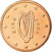 REPUBLIEK IERLAND, 5 Euro Cent, 2009, UNC-, Copper Plated Steel, KM:34