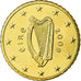 IRELAND REPUBLIC, 50 Euro Cent, 2009, MS(63), Brass, KM:49