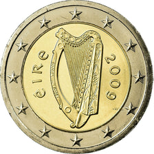 IRELAND REPUBLIC, 2 Euro, 2009, MS(63), Bi-Metallic, KM:51