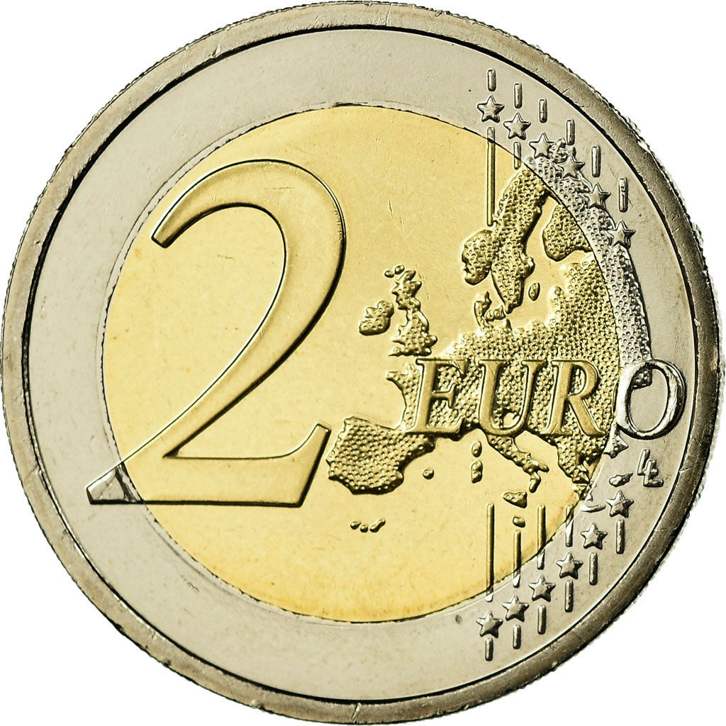 IRELAND REPUBLIC, 2 Euro, 2009, MS(63), Bi-Metallic, KM:51