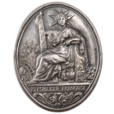 France, Notary, Token, 1976, MS(60-62), Silver, Lerouge #482-1c, 25.62