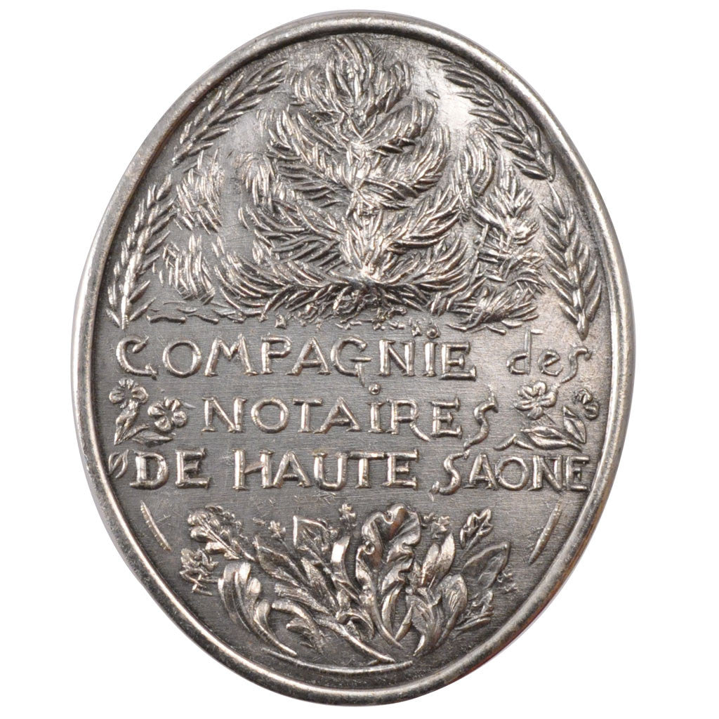 France, Notary, Token, 1976, MS(60-62), Silver, Lerouge #482-1c, 25.62