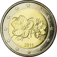 Finland, 2 Euro, 2011, MS(63), Bi-Metallic, KM:130