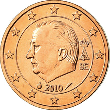 Belgium, 2 Euro Cent, 2010, MS(63), Copper Plated Steel, KM:275