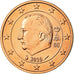 Belgium, 2 Euro Cent, 2010, MS(63), Copper Plated Steel, KM:275
