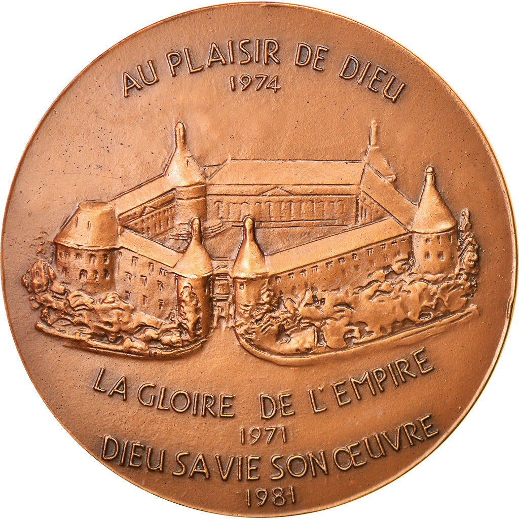 Francia, medalla, Jean d'Ormesson, Ecrivain, Arts & Culture, 1981, Belmondo