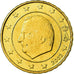 Belgien, 10 Euro Cent, 2002, UNZ, Messing, KM:227