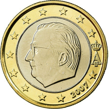 Belgium, Euro, 2007, MS(63), Bi-Metallic, KM:245