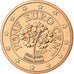 Österreich, 5 Euro Cent, 2009, UNZ, Copper Plated Steel, KM:3084