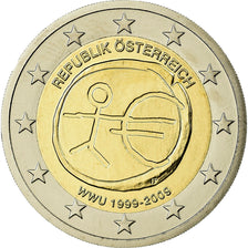Austria, 2 Euro, EMU, 2009, SPL, Bi-metallico, KM:3175
