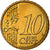 Słowacja, 10 Euro Cent, 2010, Kremnica, MS(63), Mosiądz, KM:98