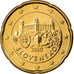 Slowakei, 20 Euro Cent, 2010, UNZ, Messing, KM:99