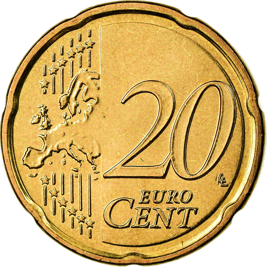 Slowakei, 20 Euro Cent, 2010, UNZ, Messing, KM:99
