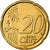 Słowacja, 20 Euro Cent, 2010, Kremnica, MS(63), Mosiądz, KM:99
