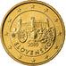 Slowakei, 50 Euro Cent, 2010, UNZ, Messing, KM:100