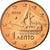 Grécia, Euro Cent, 2008, MS(65-70), Aço Cromado a Cobre, KM:181