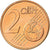 Griechenland, 2 Euro Cent, 2008, STGL, Copper Plated Steel, KM:182